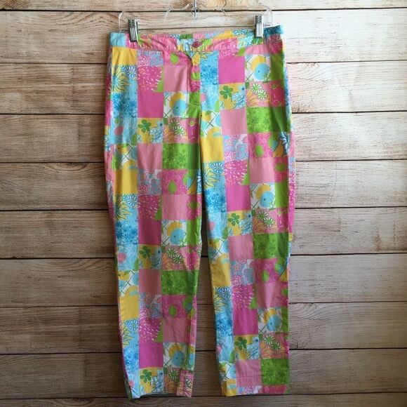 LILLY PULITZER SKINNY ANKLE PANTS - Picture 1 of 7